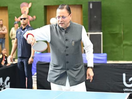 Uttarakhand CM Dhami inaugurates Inter-State Junior and Youth National Table Tennis Championship | Uttarakhand CM Dhami inaugurates Inter-State Junior and Youth National Table Tennis Championship Uttarakhand CM Dhami inaugurates Inter-State Junior and Youth National Table Tennis Championship | Uttarakhand CM Dhami inaugurates Inter-State Junior and Youth National Table Tennis Championship