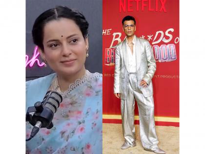 "I don't think Karan Johar is a bad person": Kangana Ranaut lauds director's "sense of humour" | "I don't think Karan Johar is a bad person": Kangana Ranaut lauds director's "sense of humour" "I don't think Karan Johar is a bad person": Kangana Ranaut lauds director's "sense of humour" | "I don't think Karan Johar is a bad person": Kangana Ranaut lauds director's "sense of humour"