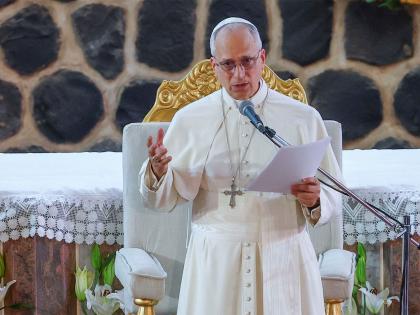 Pope Leo XIV slams people manipulating God's name for "military, economic, political gains" | Pope Leo XIV slams people manipulating God's name for "military, economic, political gains" Pope Leo XIV slams people manipulating God's name for "military, economic, political gains" | Pope Leo XIV slams people manipulating God's name for "military, economic, political gains"