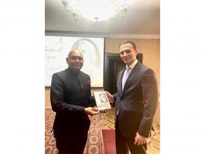Poetic fervour takes centre stage as Indian Embassy in Azerbaijan commemorates birth anniversary of Rabindranath Tagore | Poetic fervour takes centre stage as Indian Embassy in Azerbaijan commemorates birth anniversary of Rabindranath Tagore Poetic fervour takes centre stage as Indian Embassy in Azerbaijan commemorates birth anniversary of Rabindranath Tagore | Poetic fervour takes centre stage as Indian Embassy in Azerbaijan commemorates birth anniversary of Rabindranath Tagore