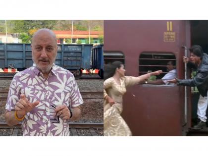 Anupam Kher revisits iconic DDLJ railway track, urges govt to turn it into tourist spot | Anupam Kher revisits iconic DDLJ railway track, urges govt to turn it into tourist spot Anupam Kher revisits iconic DDLJ railway track, urges govt to turn it into tourist spot | Anupam Kher revisits iconic DDLJ railway track, urges govt to turn it into tourist spot