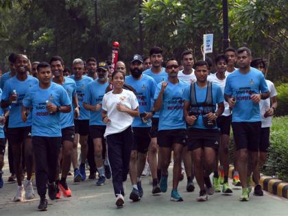 IAF conducted 88 hours commemorative run on Operation Sindoor success | IAF conducted 88 hours commemorative run on Operation Sindoor success IAF conducted 88 hours commemorative run on Operation Sindoor success | IAF conducted 88 hours commemorative run on Operation Sindoor success
