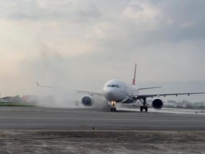 "No injuries to passengers, flight scheduled for return leg": Turkish Airlines after report of smoke observed in Aircraft landing gear in Kathmandu | "No injuries to passengers, flight scheduled for return leg": Turkish Airlines after report of smoke observed in Aircraft landing gear in Kathmandu "No injuries to passengers, flight scheduled for return leg": Turkish Airlines after report of smoke observed in Aircraft landing gear in Kathmandu | "No injuries to passengers, flight scheduled for return leg": Turkish Airlines after report of smoke observed in Aircraft landing gear in Kathmandu