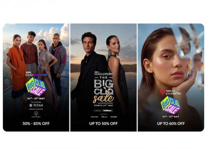 Tata CLiQ Fashion, Tata CLiQ Luxury, and Tata CLiQ Palette redefine shopping with "No Limits, No Rules" at The Big CLiQ Sale | Tata CLiQ Fashion, Tata CLiQ Luxury, and Tata CLiQ Palette redefine shopping with "No Limits, No Rules" at The Big CLiQ Sale Tata CLiQ Fashion, Tata CLiQ Luxury, and Tata CLiQ Palette redefine shopping with "No Limits, No Rules" at The Big CLiQ Sale | Tata CLiQ Fashion, Tata CLiQ Luxury, and Tata CLiQ Palette redefine shopping with "No Limits, No Rules" at The Big CLiQ Sale
