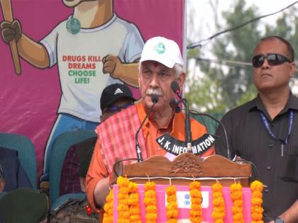 JK: Lt-Guv Manoj Sinha leads padyatra as part of 'Nasha Mukt Jammu and Kashmir Abhiyan' | JK: Lt-Guv Manoj Sinha leads padyatra as part of 'Nasha Mukt Jammu and Kashmir Abhiyan' JK: Lt-Guv Manoj Sinha leads padyatra as part of 'Nasha Mukt Jammu and Kashmir Abhiyan' | JK: Lt-Guv Manoj Sinha leads padyatra as part of 'Nasha Mukt Jammu and Kashmir Abhiyan'