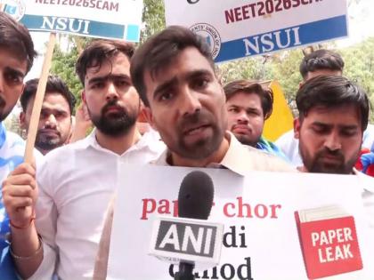 "Future of NEET aspirants sold off...": NSUI National President slams Centre | "Future of NEET aspirants sold off...": NSUI National President slams Centre "Future of NEET aspirants sold off...": NSUI National President slams Centre | "Future of NEET aspirants sold off...": NSUI National President slams Centre