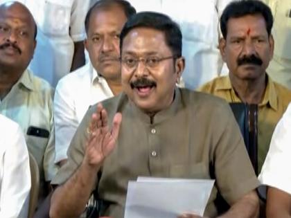 TTV Dhinakaran expels lone AMMK MLA Kamaraj after backing Vijay-led TVK in Tamil Nadu Assembly | TTV Dhinakaran expels lone AMMK MLA Kamaraj after backing Vijay-led TVK in Tamil Nadu Assembly TTV Dhinakaran expels lone AMMK MLA Kamaraj after backing Vijay-led TVK in Tamil Nadu Assembly | TTV Dhinakaran expels lone AMMK MLA Kamaraj after backing Vijay-led TVK in Tamil Nadu Assembly