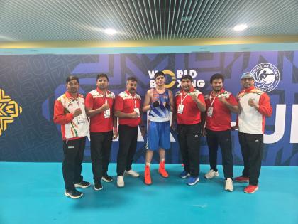 Asian Boxing U15 and U17 Championships 2026: Lakshay storms into final, 4 Indian boxers win bronze medals in Tashkent | Asian Boxing U15 and U17 Championships 2026: Lakshay storms into final, 4 Indian boxers win bronze medals in Tashkent Asian Boxing U15 and U17 Championships 2026: Lakshay storms into final, 4 Indian boxers win bronze medals in Tashkent | Asian Boxing U15 and U17 Championships 2026: Lakshay storms into final, 4 Indian boxers win bronze medals in Tashkent