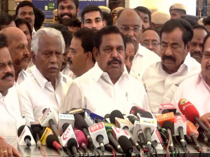 EPS slams Shanmugam faction for defying party directives, accuses them of being enticed by TVK | EPS slams Shanmugam faction for defying party directives, accuses them of being enticed by TVK EPS slams Shanmugam faction for defying party directives, accuses them of being enticed by TVK | EPS slams Shanmugam faction for defying party directives, accuses them of being enticed by TVK