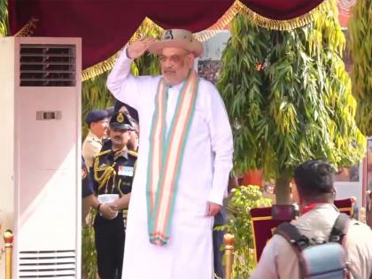 Amit Shah attends President's Colour Award Ceremony of NDRF in Ghaziabad | Amit Shah attends President's Colour Award Ceremony of NDRF in Ghaziabad Amit Shah attends President's Colour Award Ceremony of NDRF in Ghaziabad | Amit Shah attends President's Colour Award Ceremony of NDRF in Ghaziabad