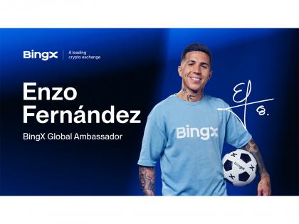 BingX Names World Champion Enzo Fernandez as Global Ambassador Ahead of 2026 FIFA World Cup | BingX Names World Champion Enzo Fernandez as Global Ambassador Ahead of 2026 FIFA World Cup BingX Names World Champion Enzo Fernandez as Global Ambassador Ahead of 2026 FIFA World Cup | BingX Names World Champion Enzo Fernandez as Global Ambassador Ahead of 2026 FIFA World Cup