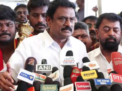TVK's N M Sukumar welcomed by cadres at Coimbatore airport; says "will focus on development of Sulur constituency" | TVK's N M Sukumar welcomed by cadres at Coimbatore airport; says "will focus on development of Sulur constituency" TVK's N M Sukumar welcomed by cadres at Coimbatore airport; says "will focus on development of Sulur constituency" | TVK's N M Sukumar welcomed by cadres at Coimbatore airport; says "will focus on development of Sulur constituency"