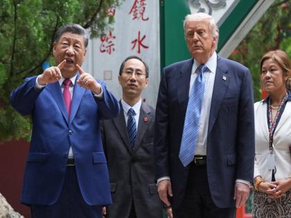 Trump meets Chinese President Xi at Zhongnanhai leadership compound | Trump meets Chinese President Xi at Zhongnanhai leadership compound Trump meets Chinese President Xi at Zhongnanhai leadership compound | Trump meets Chinese President Xi at Zhongnanhai leadership compound