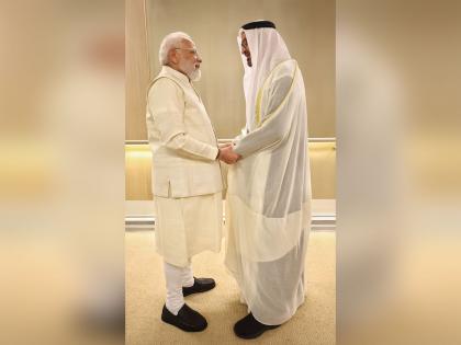"Brotherly" welcome: PM Modi touches down in Abu Dhabi amidst special diplomatic gesture | "Brotherly" welcome: PM Modi touches down in Abu Dhabi amidst special diplomatic gesture "Brotherly" welcome: PM Modi touches down in Abu Dhabi amidst special diplomatic gesture | "Brotherly" welcome: PM Modi touches down in Abu Dhabi amidst special diplomatic gesture