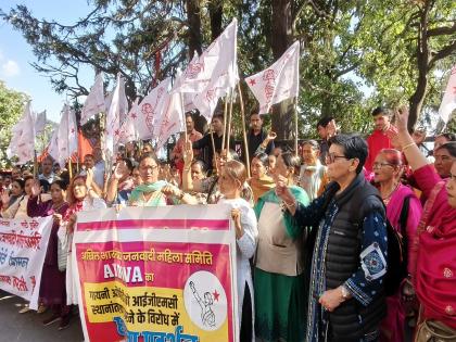 AIDWA protests proposed shifting of Kamla Nehru Hospital services in Shimla, completes signature campaign | AIDWA protests proposed shifting of Kamla Nehru Hospital services in Shimla, completes signature campaign AIDWA protests proposed shifting of Kamla Nehru Hospital services in Shimla, completes signature campaign | AIDWA protests proposed shifting of Kamla Nehru Hospital services in Shimla, completes signature campaign