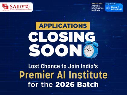 Applications Closing Soon: Last Chance to Join India's Premier AI Institute for the 2026 Batch | Applications Closing Soon: Last Chance to Join India's Premier AI Institute for the 2026 Batch Applications Closing Soon: Last Chance to Join India's Premier AI Institute for the 2026 Batch | Applications Closing Soon: Last Chance to Join India's Premier AI Institute for the 2026 Batch