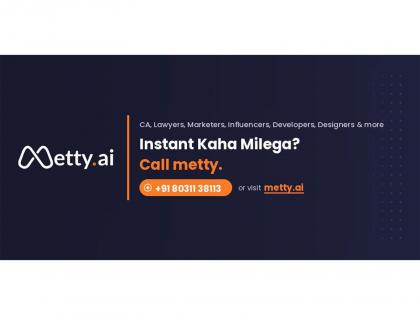 Metty.ai Launches AI Agent That Connects Founders and Self-Employed to Verified Service Providers in Real Time | Metty.ai Launches AI Agent That Connects Founders and Self-Employed to Verified Service Providers in Real Time Metty.ai Launches AI Agent That Connects Founders and Self-Employed to Verified Service Providers in Real Time | Metty.ai Launches AI Agent That Connects Founders and Self-Employed to Verified Service Providers in Real Time