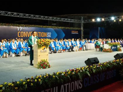FLAME University Hosts its 2026 Convocation with Shri. Harsh Mariwala as Chief Guest | FLAME University Hosts its 2026 Convocation with Shri. Harsh Mariwala as Chief Guest FLAME University Hosts its 2026 Convocation with Shri. Harsh Mariwala as Chief Guest | FLAME University Hosts its 2026 Convocation with Shri. Harsh Mariwala as Chief Guest
