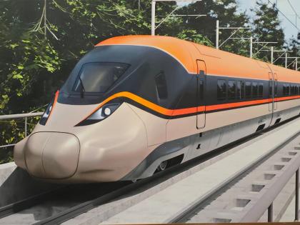 First look of India's Bullet Train unveiled, photo comes up at Railways Ministry Gate No 4 | First look of India's Bullet Train unveiled, photo comes up at Railways Ministry Gate No 4 First look of India's Bullet Train unveiled, photo comes up at Railways Ministry Gate No 4 | First look of India's Bullet Train unveiled, photo comes up at Railways Ministry Gate No 4