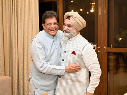 "Strengthening Delhi's infrastructure, enhancing ease of living for citizens remain central to our vision": Piyush Goyal after meeting LG Sandhu | "Strengthening Delhi's infrastructure, enhancing ease of living for citizens remain central to our vision": Piyush Goyal after meeting LG Sandhu "Strengthening Delhi's infrastructure, enhancing ease of living for citizens remain central to our vision": Piyush Goyal after meeting LG Sandhu | "Strengthening Delhi's infrastructure, enhancing ease of living for citizens remain central to our vision": Piyush Goyal after meeting LG Sandhu