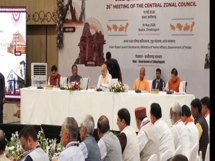 Union Home Minister Amit Shah chairs 26th Central Zone Council meeting in Chhattisgarh's Bastar | Union Home Minister Amit Shah chairs 26th Central Zone Council meeting in Chhattisgarh's Bastar Union Home Minister Amit Shah chairs 26th Central Zone Council meeting in Chhattisgarh's Bastar | Union Home Minister Amit Shah chairs 26th Central Zone Council meeting in Chhattisgarh's Bastar