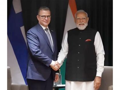 PM Modi holds bilateral meeting with Finland counterpart Orpo ahead of 3rd India-Nordic Summit | PM Modi holds bilateral meeting with Finland counterpart Orpo ahead of 3rd India-Nordic Summit PM Modi holds bilateral meeting with Finland counterpart Orpo ahead of 3rd India-Nordic Summit | PM Modi holds bilateral meeting with Finland counterpart Orpo ahead of 3rd India-Nordic Summit
