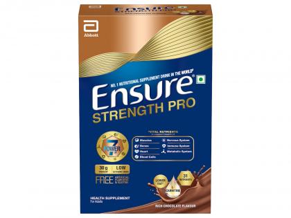 Abbott Launches Ensure® Strength Pro in India to Support Healthy Ageing | Abbott Launches Ensure® Strength Pro in India to Support Healthy Ageing Abbott Launches Ensure® Strength Pro in India to Support Healthy Ageing | Abbott Launches Ensure® Strength Pro in India to Support Healthy Ageing