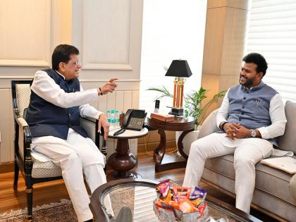 Piyush Goyal, Rammohan Naidu discuss key areas of collaboration to boost trade-linked connectivity | Piyush Goyal, Rammohan Naidu discuss key areas of collaboration to boost trade-linked connectivity Piyush Goyal, Rammohan Naidu discuss key areas of collaboration to boost trade-linked connectivity | Piyush Goyal, Rammohan Naidu discuss key areas of collaboration to boost trade-linked connectivity