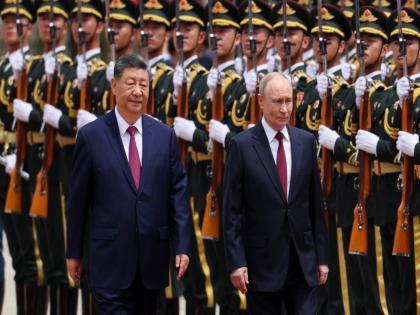 Beijing: Chinese President Xi Jinping welcomes Russian President Putin | Beijing: Chinese President Xi Jinping welcomes Russian President Putin Beijing: Chinese President Xi Jinping welcomes Russian President Putin | Beijing: Chinese President Xi Jinping welcomes Russian President Putin