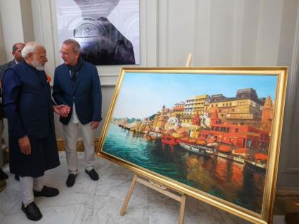 "Kashi in Rome": PM Modi appreciates Italian painter Giampaolo Tomassetti's work on Varanasi | "Kashi in Rome": PM Modi appreciates Italian painter Giampaolo Tomassetti's work on Varanasi "Kashi in Rome": PM Modi appreciates Italian painter Giampaolo Tomassetti's work on Varanasi | "Kashi in Rome": PM Modi appreciates Italian painter Giampaolo Tomassetti's work on Varanasi