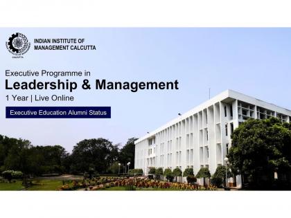 IIM Calcutta Announces Batch 19 of its Flagship Executive Programme in Leadership & Management for Emerging Business Leaders | IIM Calcutta Announces Batch 19 of its Flagship Executive Programme in Leadership & Management for Emerging Business Leaders IIM Calcutta Announces Batch 19 of its Flagship Executive Programme in Leadership & Management for Emerging Business Leaders | IIM Calcutta Announces Batch 19 of its Flagship Executive Programme in Leadership & Management for Emerging Business Leaders