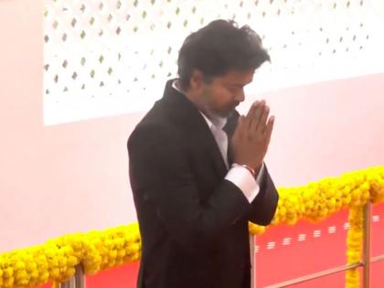 Tamil Nadu CM C Joseph Vijay pays floral tribute to Pandit Iyothee Thass on his 181st birth anniversary | Tamil Nadu CM C Joseph Vijay pays floral tribute to Pandit Iyothee Thass on his 181st birth anniversary Tamil Nadu CM C Joseph Vijay pays floral tribute to Pandit Iyothee Thass on his 181st birth anniversary | Tamil Nadu CM C Joseph Vijay pays floral tribute to Pandit Iyothee Thass on his 181st birth anniversary