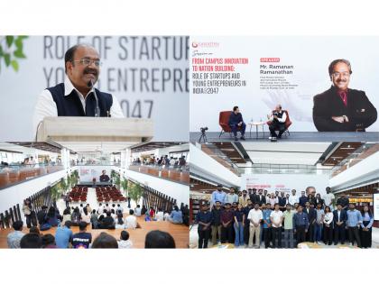 Ramanan Ramanathan, First Mission Director, Atal Innovation Mission, Applauds Entrepreneurial and Innovation Culture at Galgotias University | Ramanan Ramanathan, First Mission Director, Atal Innovation Mission, Applauds Entrepreneurial and Innovation Culture at Galgotias University Ramanan Ramanathan, First Mission Director, Atal Innovation Mission, Applauds Entrepreneurial and Innovation Culture at Galgotias University | Ramanan Ramanathan, First Mission Director, Atal Innovation Mission, Applauds Entrepreneurial and Innovation Culture at Galgotias University