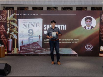 Mr. Sumanth Namburi Launched His Debut Book The Other Side Of Nine at ...