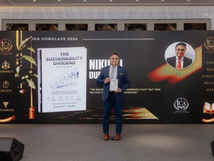 Mr. Nikunj Dube Unveiled His Debut Book The Sustainability Dividend at ...