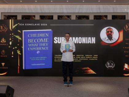 Mr. Subramonian Launched His Debut Book, Children Become What They ...