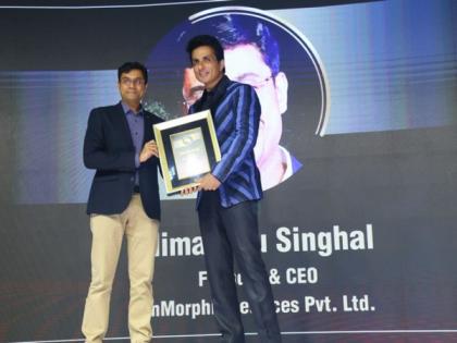 inMorphis CEO Himanshu Singhal receives the prestigious Times 40 Under 40 Award | inMorphis CEO Himanshu Singhal receives the prestigious Times 40 Under 40 Award
