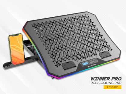 LAPCARE Winner Pro RGB Cooling Pad: The six fans studded RGB Cooling Solution | LAPCARE Winner Pro RGB Cooling Pad: The six fans studded RGB Cooling Solution