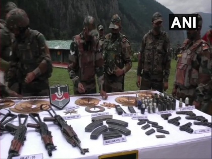 Army seizes arms, ammunitions along LoC in J-K's Rampur | Army seizes arms, ammunitions along LoC in J-K's Rampur