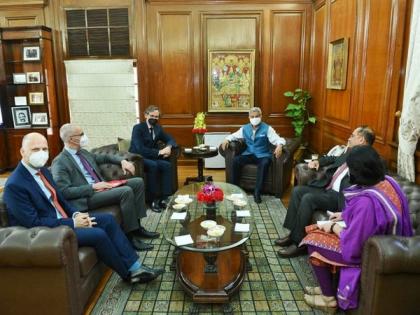 German security policy adviser meets EAM Jaishankar, Shringla in New Delhi | German security policy adviser meets EAM Jaishankar, Shringla in New Delhi