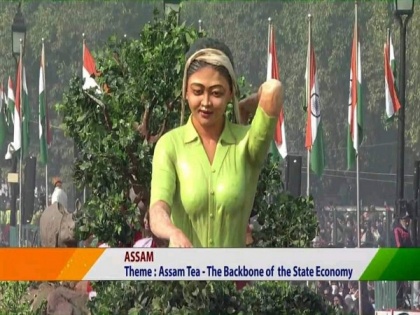Assam tableau at R-Day parade depicts rich beauty of tea gardens | Assam tableau at R-Day parade depicts rich beauty of tea gardens