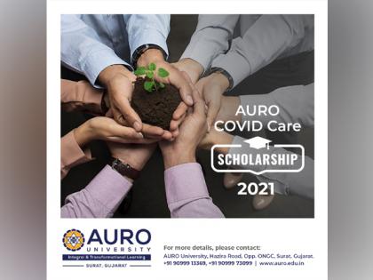 Education, Higher and Technical Education Minister of Gujarat inaugurates the AURO Covid Care Scholarship 2021 | Education, Higher and Technical Education Minister of Gujarat inaugurates the AURO Covid Care Scholarship 2021