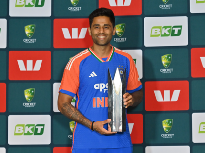 5th T20I: Feels great to finally touch the trophy, says Suryakumar after series win over Australia | 5th T20I: Feels great to finally touch the trophy, says Suryakumar after series win over Australia