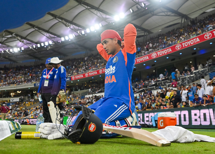 Abhishek Sharma achieves multiple feats upon completing 1000 T20I runs | Abhishek Sharma achieves multiple feats upon completing 1000 T20I runs