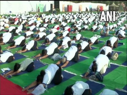 'Yoga Utsav' to be held in Assam's Sivasagar ahead of International Yoga Day | 'Yoga Utsav' to be held in Assam's Sivasagar ahead of International Yoga Day