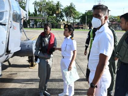 Navy undertakes medical evacuation of Seychelles Coast Guard official | Navy undertakes medical evacuation of Seychelles Coast Guard official