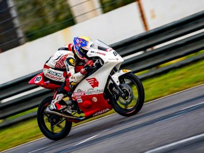 A delightful end for Honda SK69 Racing Team's rider Rajiv Sethu in INMRC | A delightful end for Honda SK69 Racing Team's rider Rajiv Sethu in INMRC