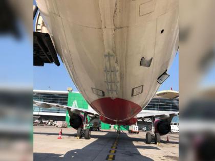 Air India plane involved in 'tail strike incident' at Pune Airport | Air India plane involved in 'tail strike incident' at Pune Airport