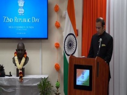 Indian High Commission celebrates 72nd Republic Day in Canada | Indian High Commission celebrates 72nd Republic Day in Canada