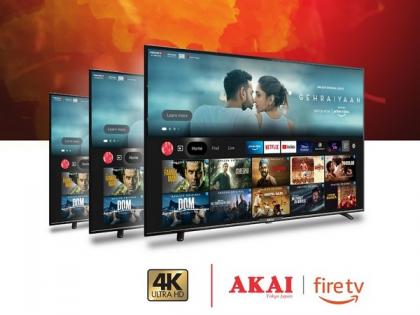 AKAI India launches Fire TV 4K Ultra HD Smart TV Series with 43, 50 and 55 Inch Variants | AKAI India launches Fire TV 4K Ultra HD Smart TV Series with 43, 50 and 55 Inch Variants
